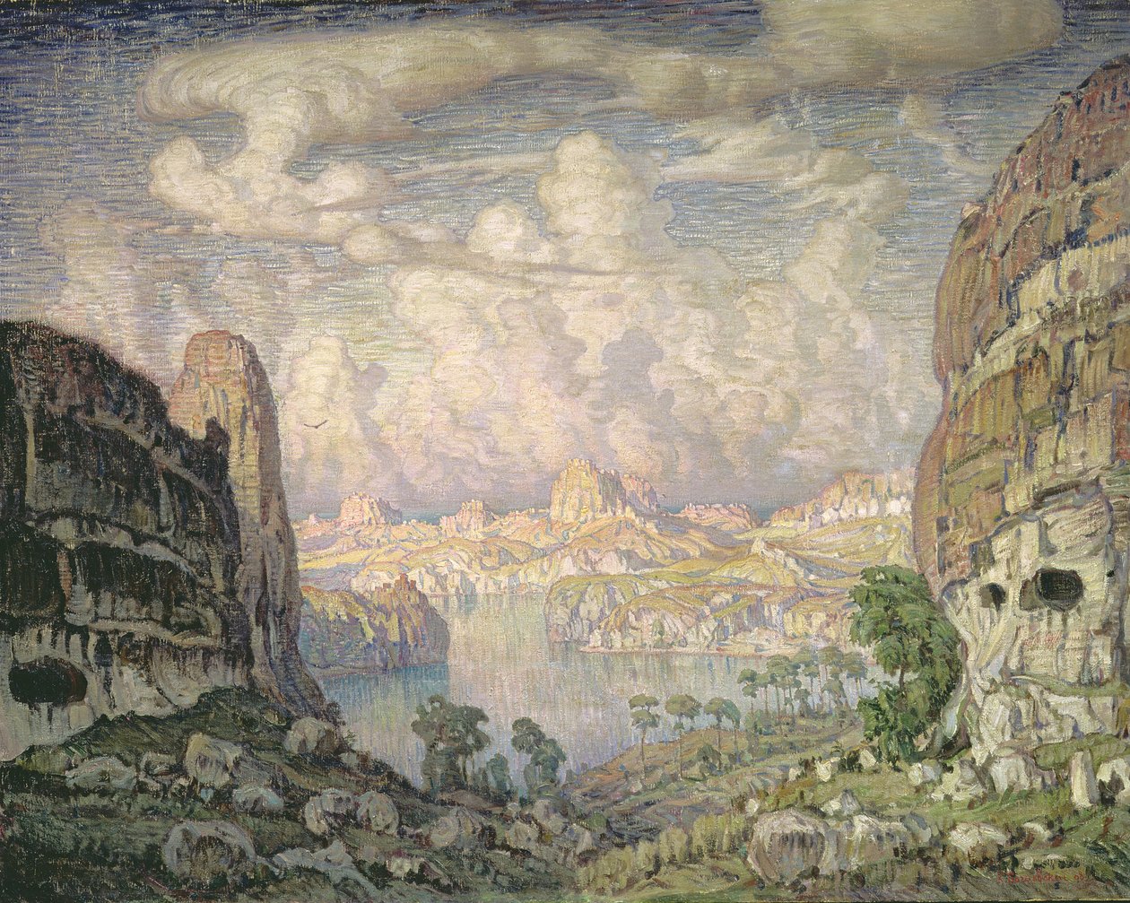Sørlandet, 1908 av Konstantin Fedorovich Bogaevsky