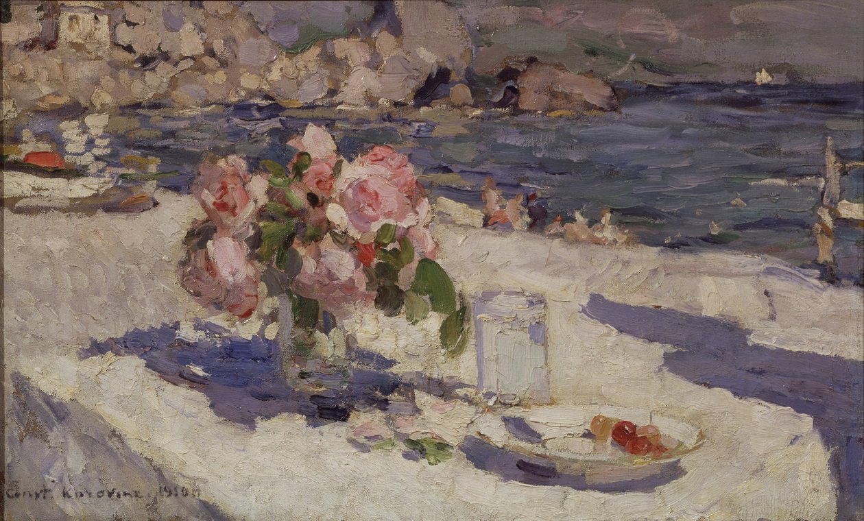 Ved kysten, 1910 av Konstantin Alekseevich Korovin