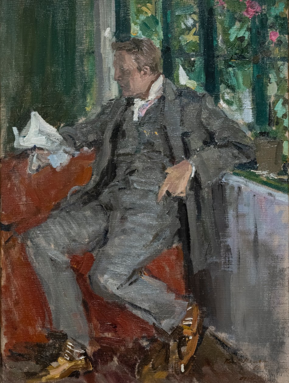 Portrett av Feodor Chaliapin av Konstantin Alekseevich Korovin