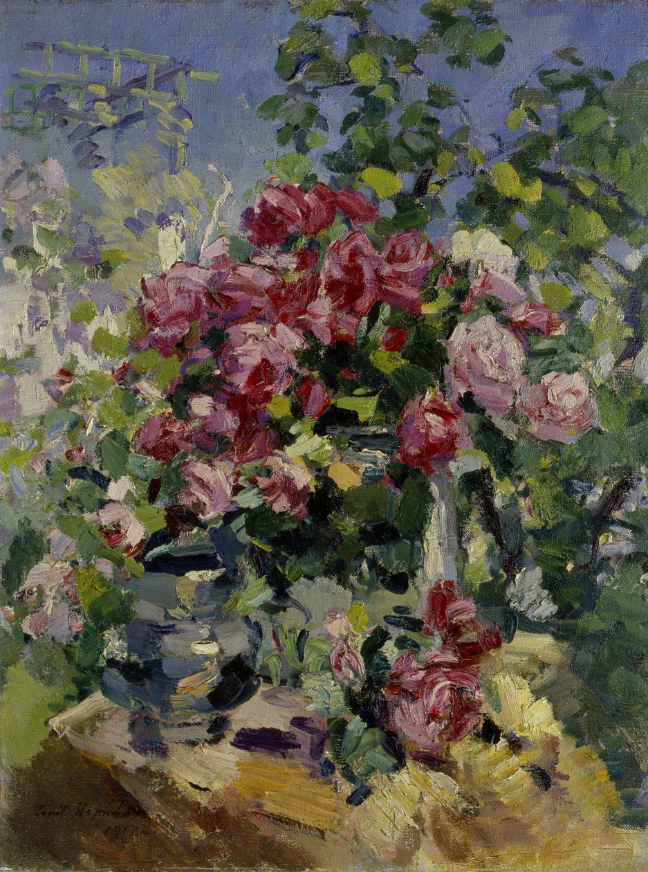 Roser, 1917 av Konstantin Alekseevich Korovin