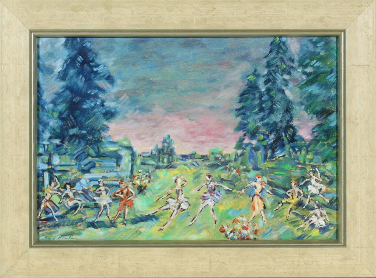 Scenedesign for balletten Corsair av A. Adam, 1914 av Konstantin Alekseevich Korovin