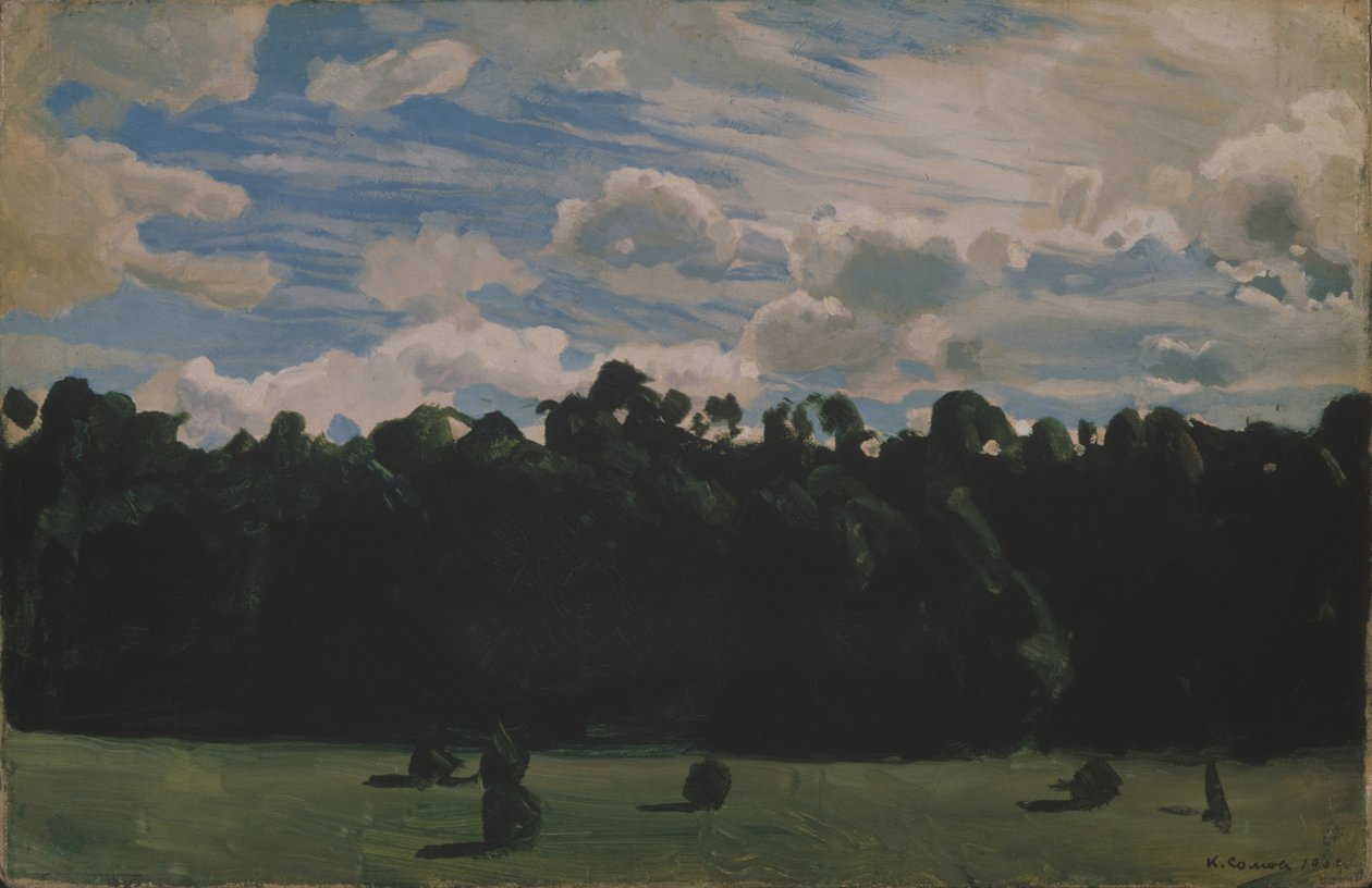 Landskap av Konstantin Andreevic Somov