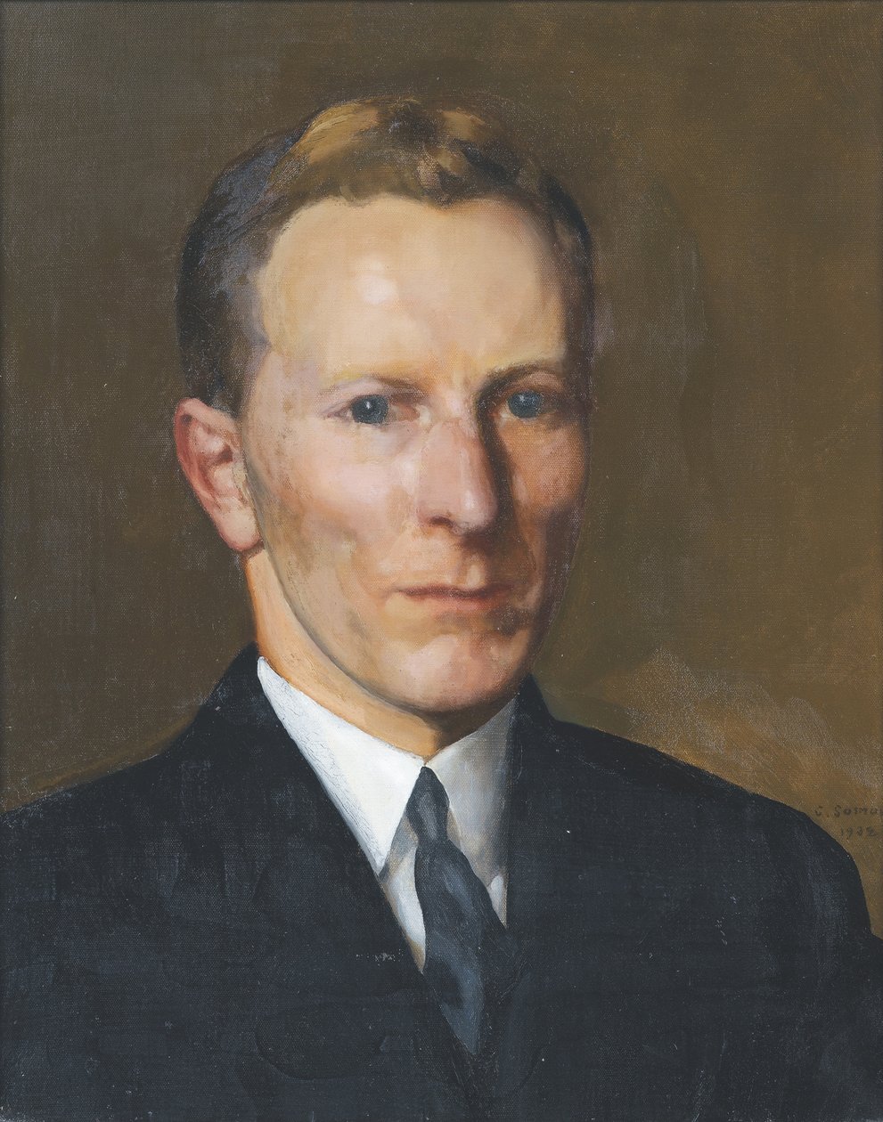 Portrett av Boris Emmanuilovich Nolde av Konstantin Andreevic Somov