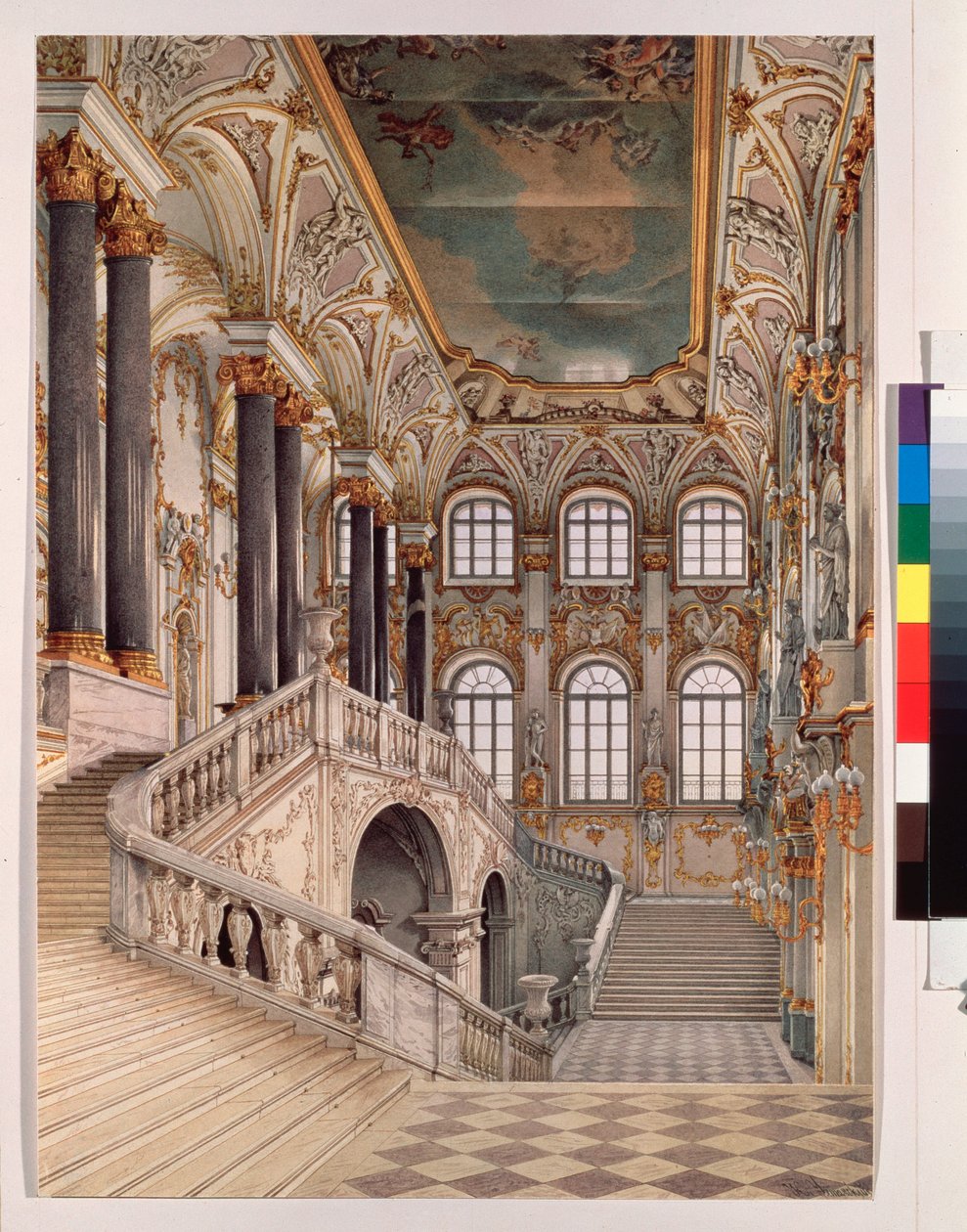 The Grand Staircase of the Winter Palace, også kjent som Ambassador