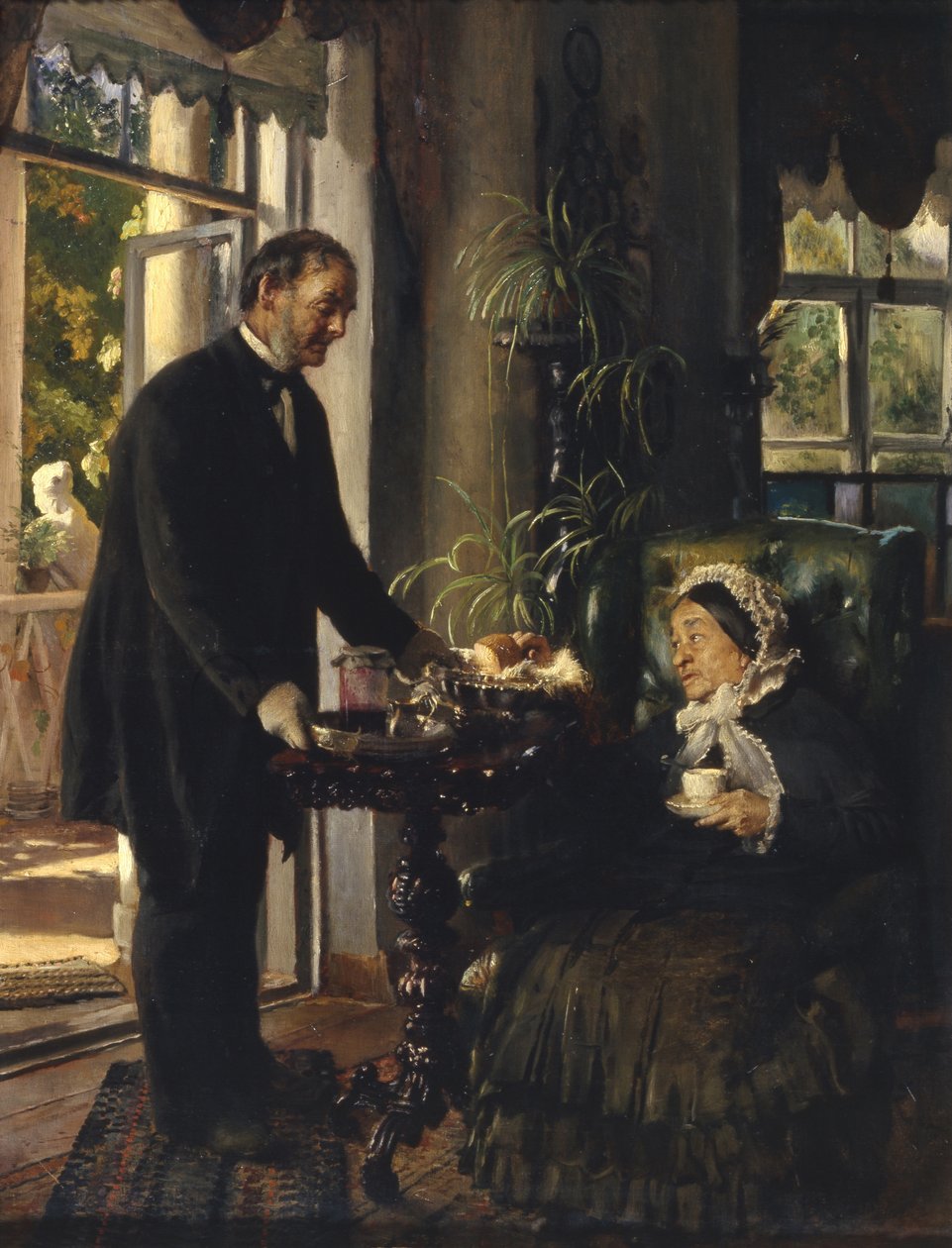 A Lady of the Manor, 1886 av Konstantin Egorovich Makovsky
