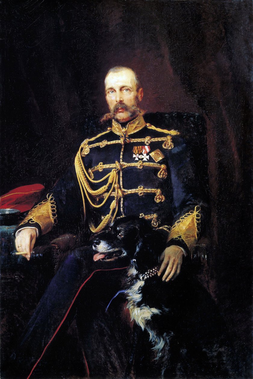 Alexander II (1818-1881), tsar av Russland av Konstantin Egorovich Makovsky