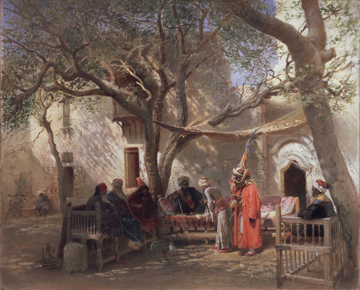 Dervisjer i Kairo av Konstantin Egorovich Makovsky