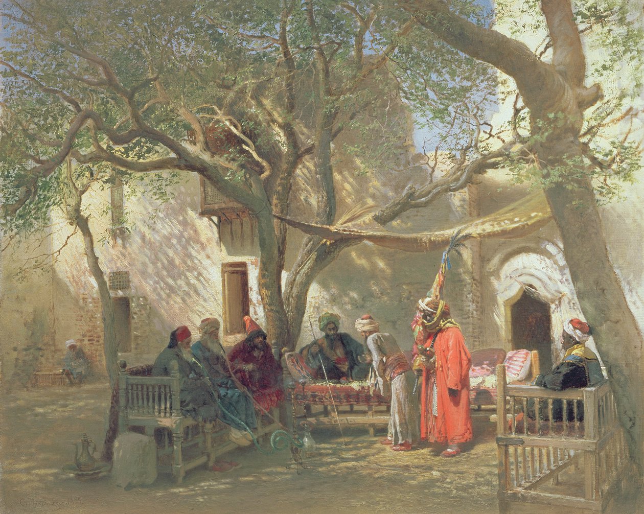 Dervisjer i Kairo av Konstantin Egorovich Makovsky
