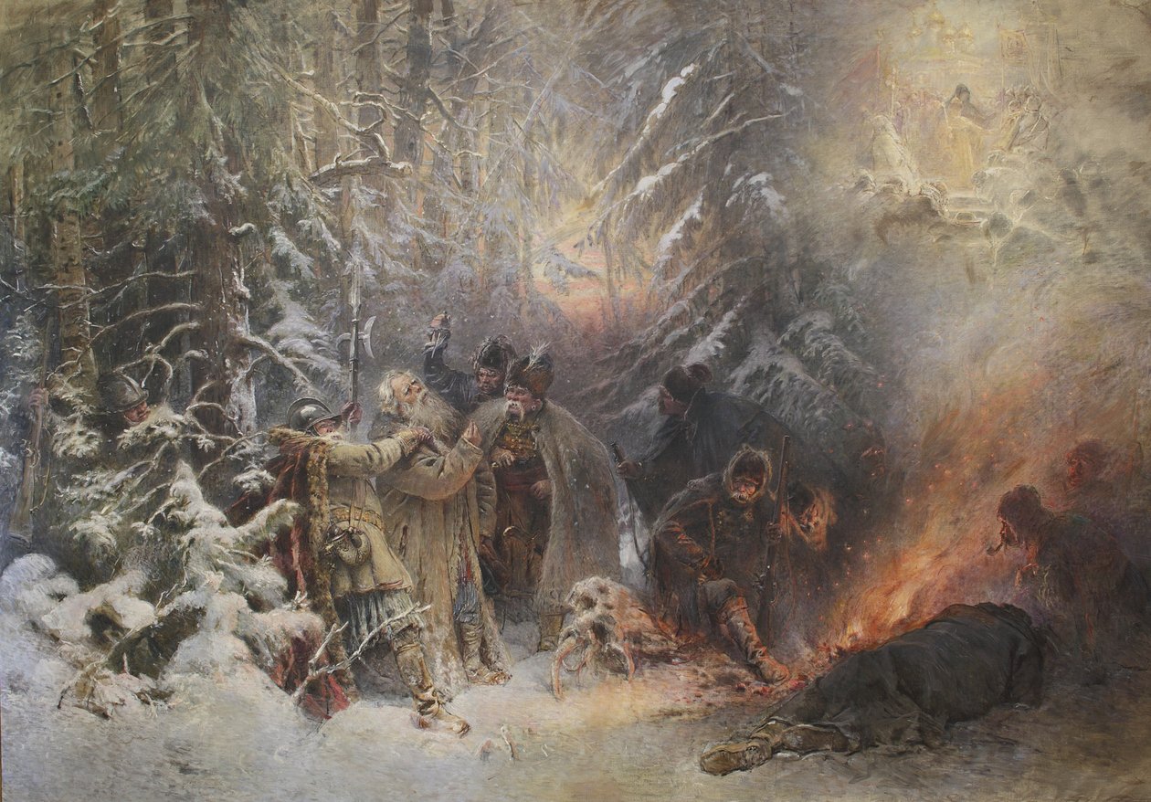 Ivan Susanin av Konstantin Egorovich Makovsky