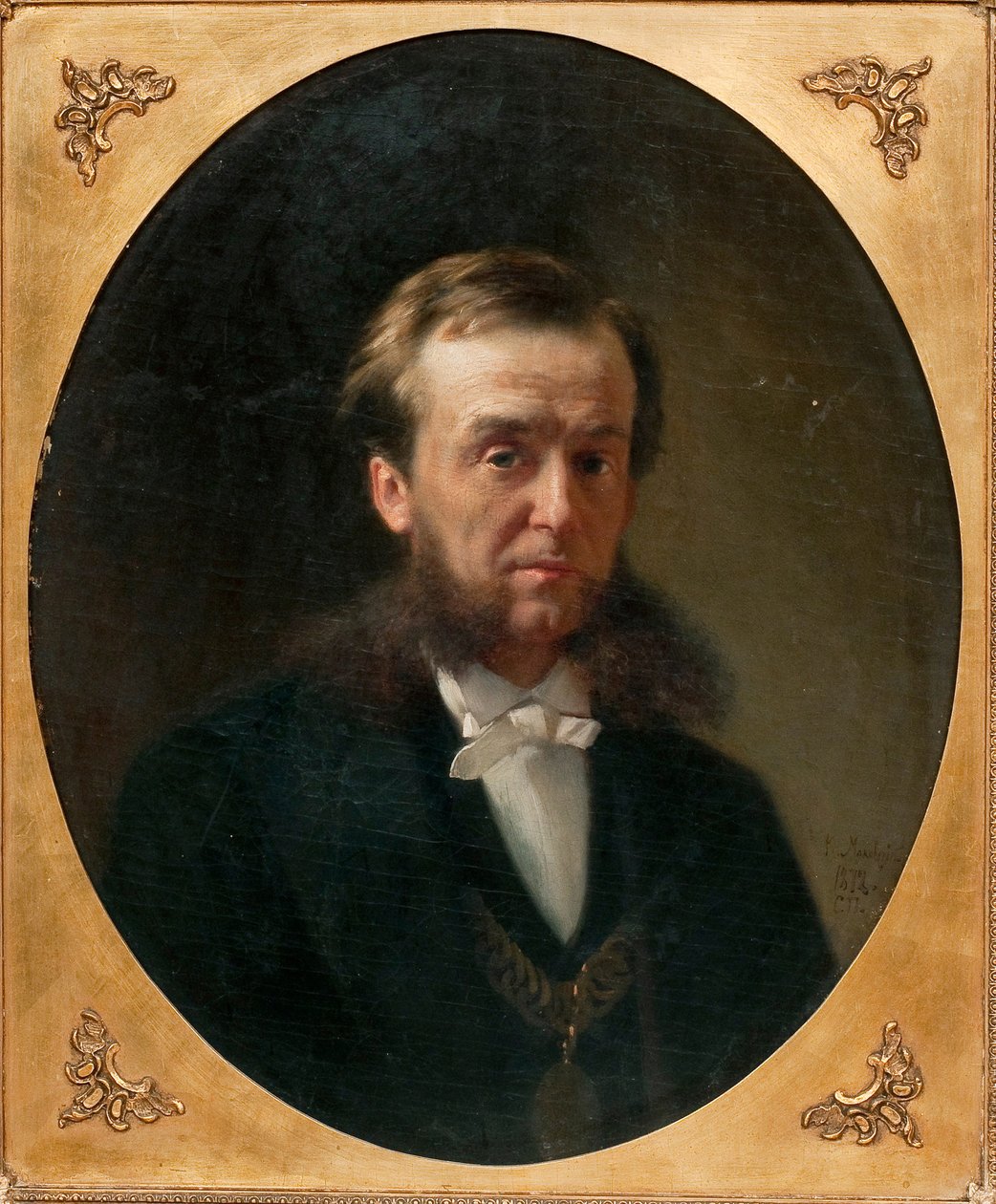 Portrett av grev Pjotr Aleksandrovich Valuev 1815-1890, 1872 av Konstantin Egorovich Makovsky