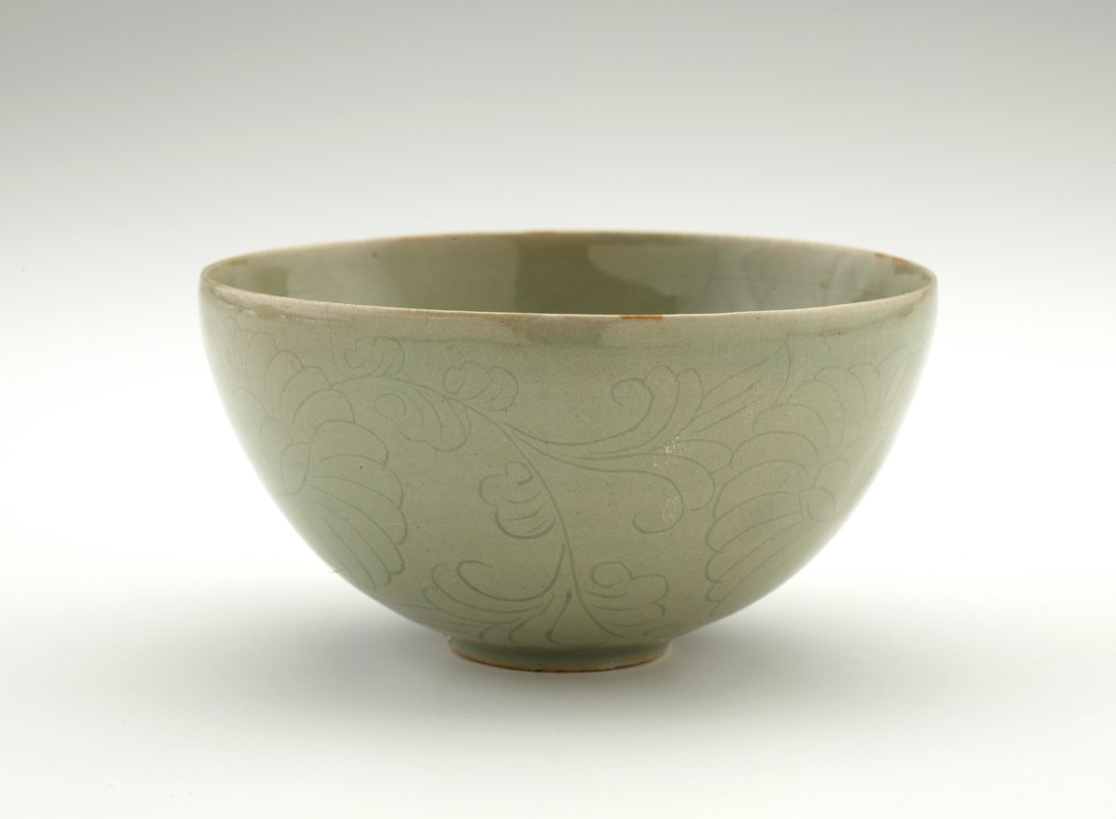 Skål, tidlig på 1100-tallet (steintøy med celadon-glasur) av Korean School