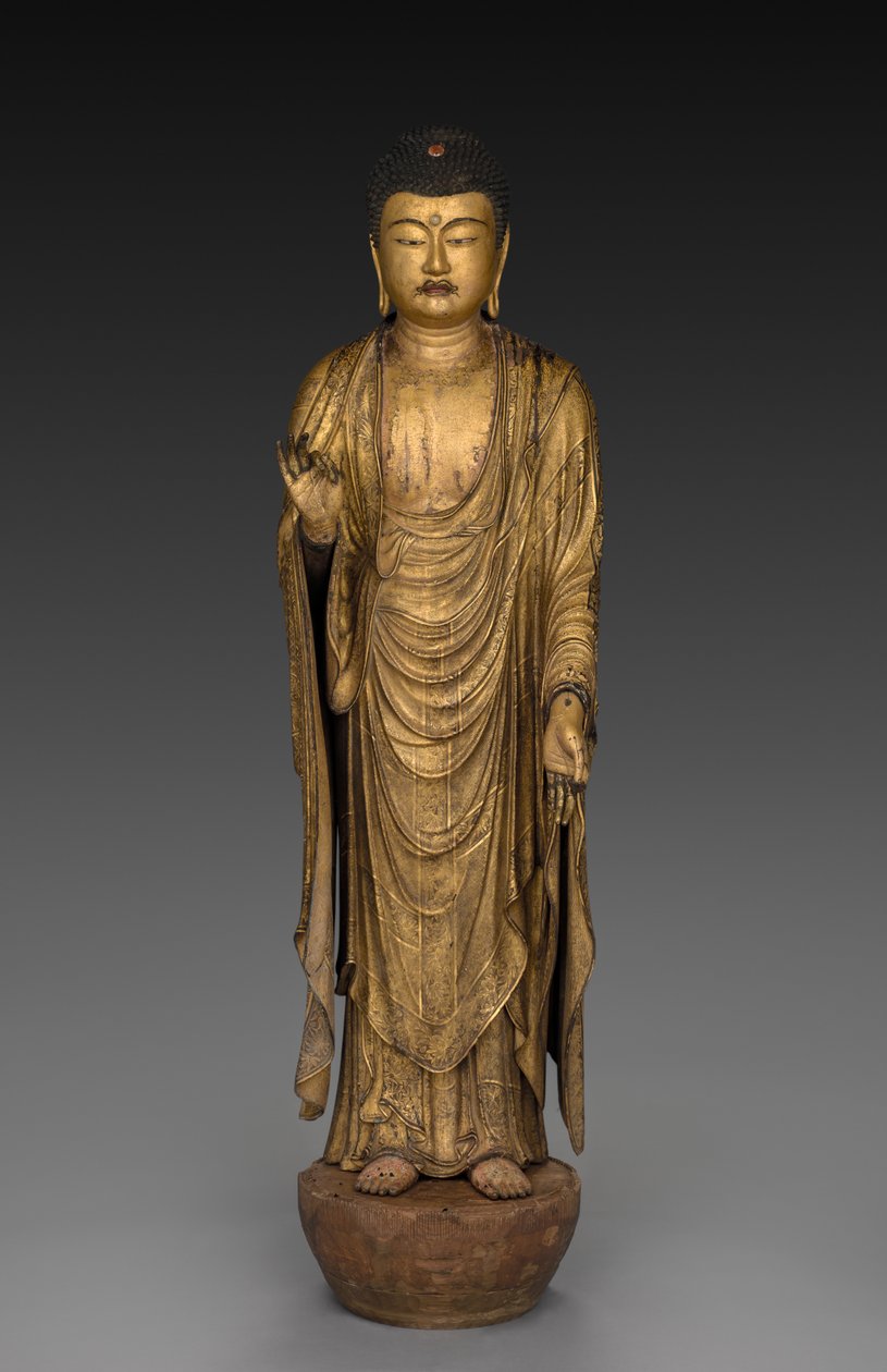 Buddha av uendelig liv og lys Amida Nyorai, 1269. av Koshun