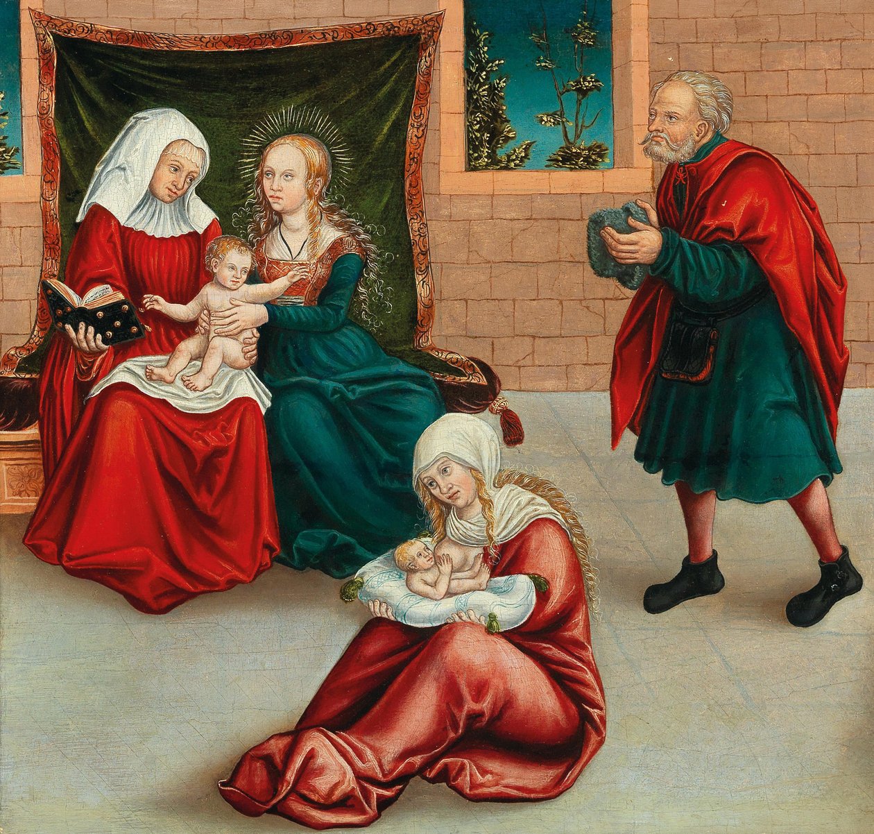 Det hellige slektskap, 1528. av Krodel