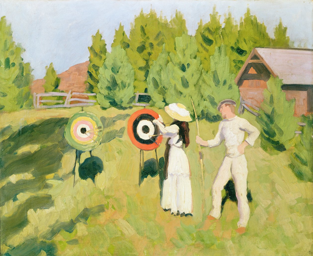 Bueskyttere, 1911 av Károly Ferenczy
