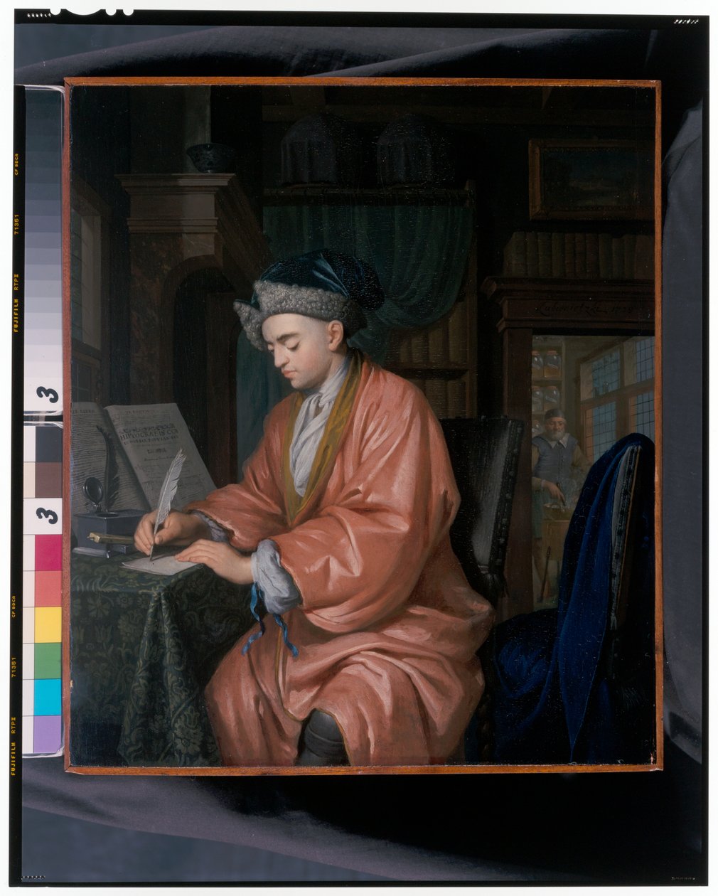 En lege under studiene av Krzyztof (1659 1729) Lubieniecki