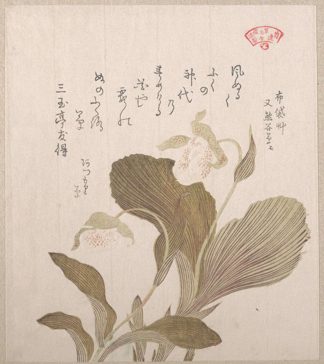 Hoteis blomster av Kubo Shunman