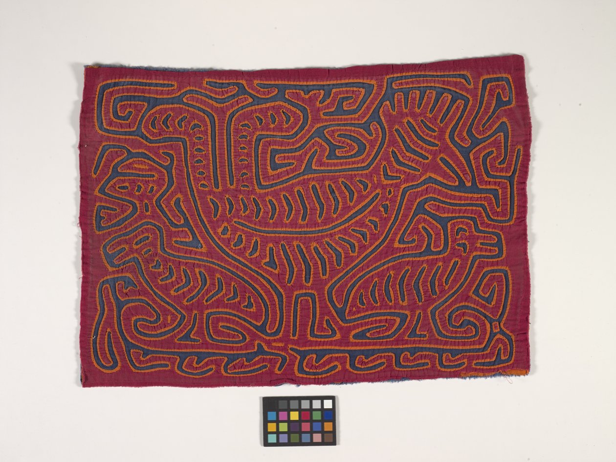 Skjortepanel (Mola) (bilde) av Kuna Indian Culture