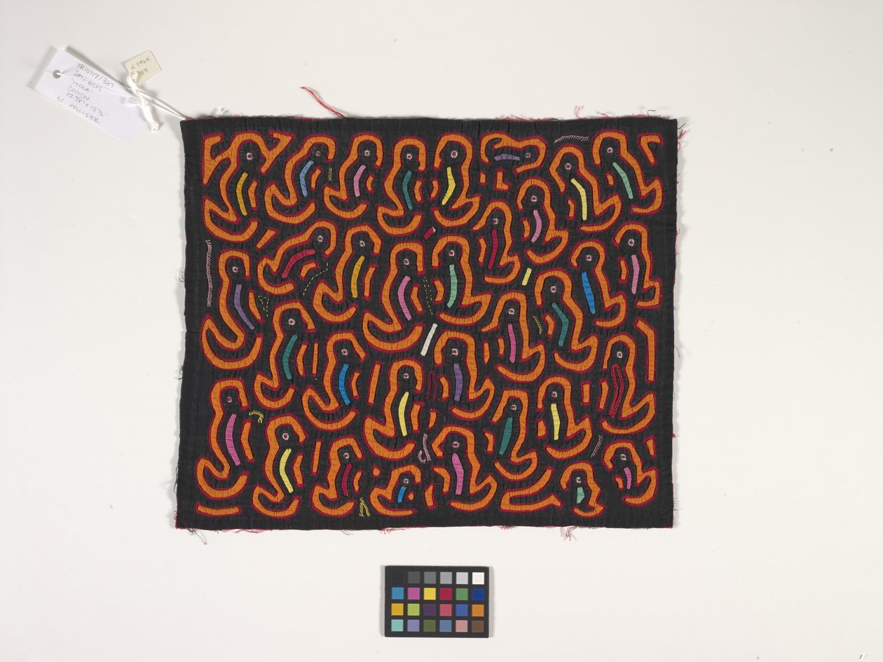 Skjortepanel (Mola) (bilde) av Kuna Indian Culture