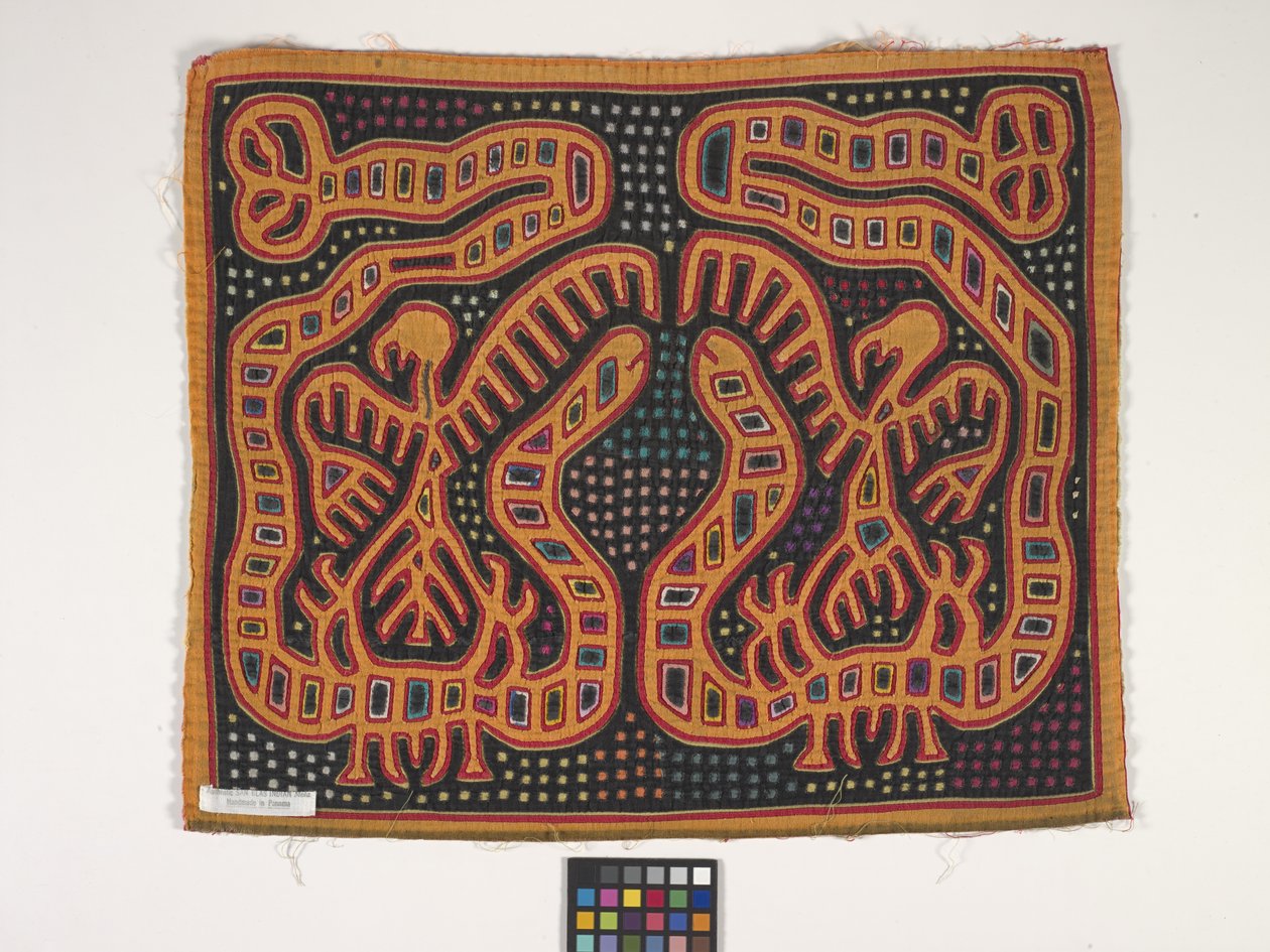 Skjortepanel (Mola) (bilde) av Kuna Indian Culture