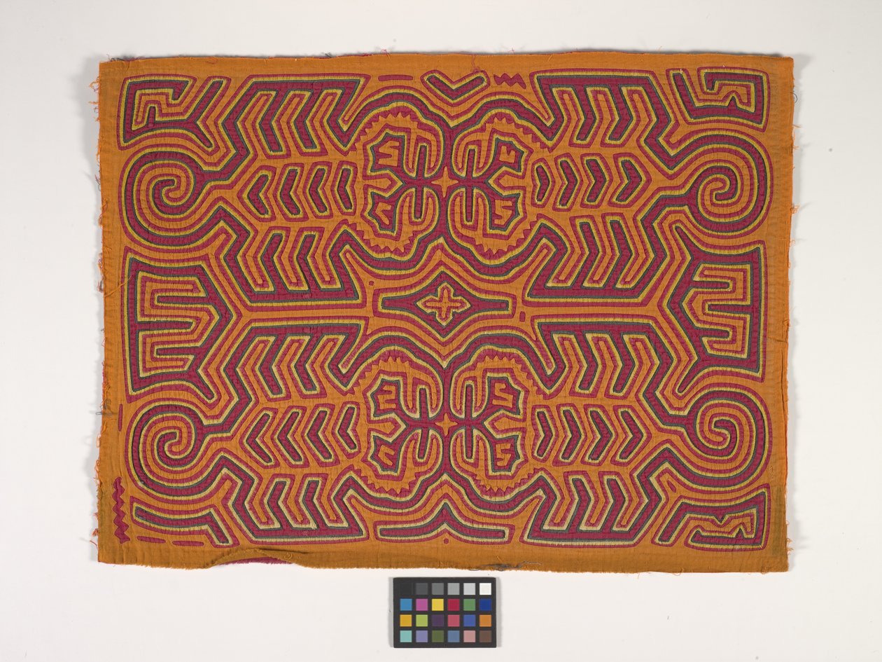 Skjortepanel (Mola) (bilde) av Kuna Indian Culture
