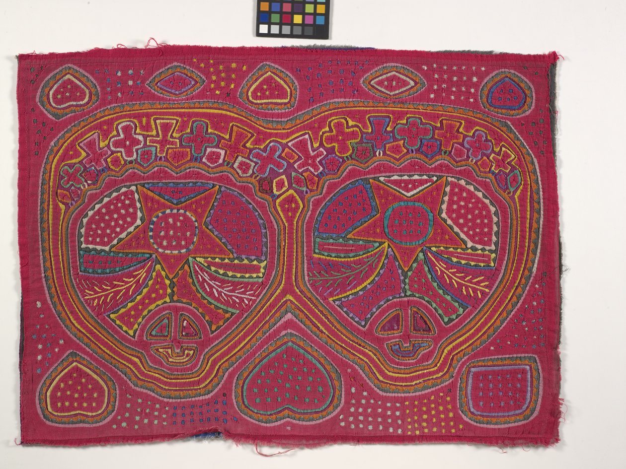 Skjortepanel (Mola) (bilde) av Kuna Indian Culture