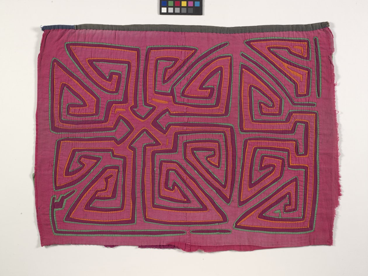 Skjortepanel (Mola) (bilde) av Kuna Indian Culture