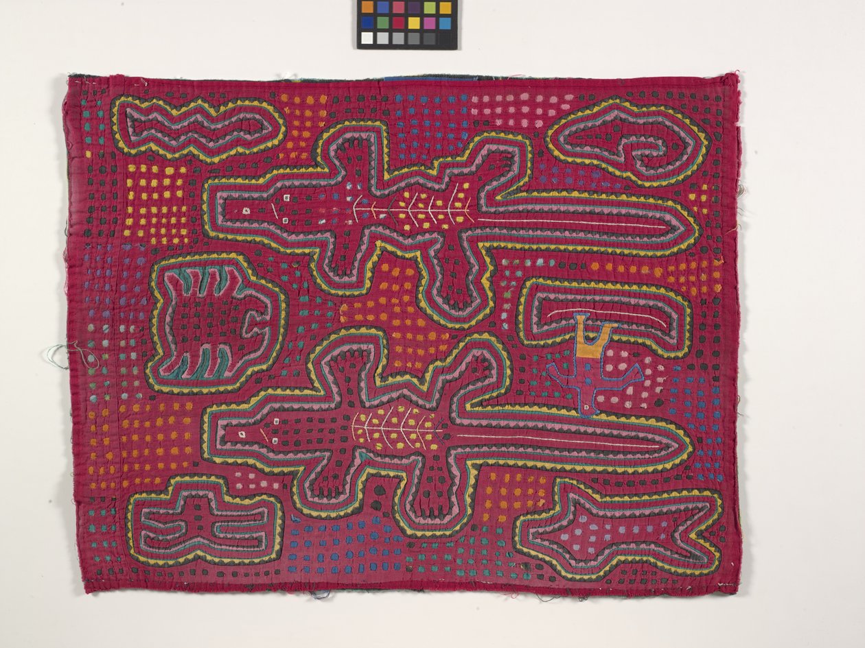 Skjortepanel (Mola) (bilde) av Kuna Indian Culture