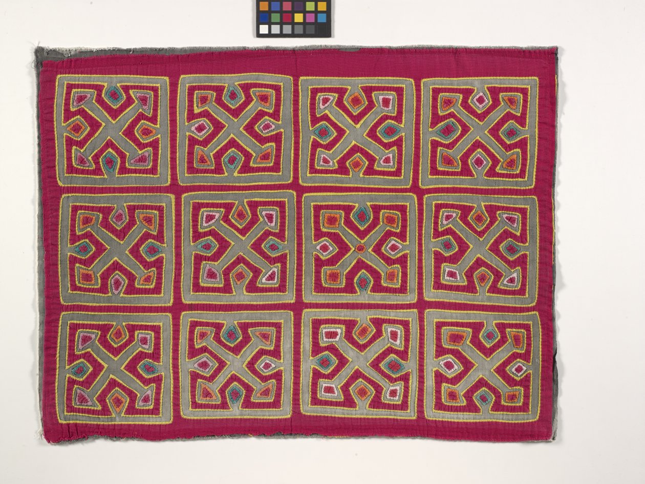 Skjortepanel (Mola) (bilde) av Kuna Indian Culture
