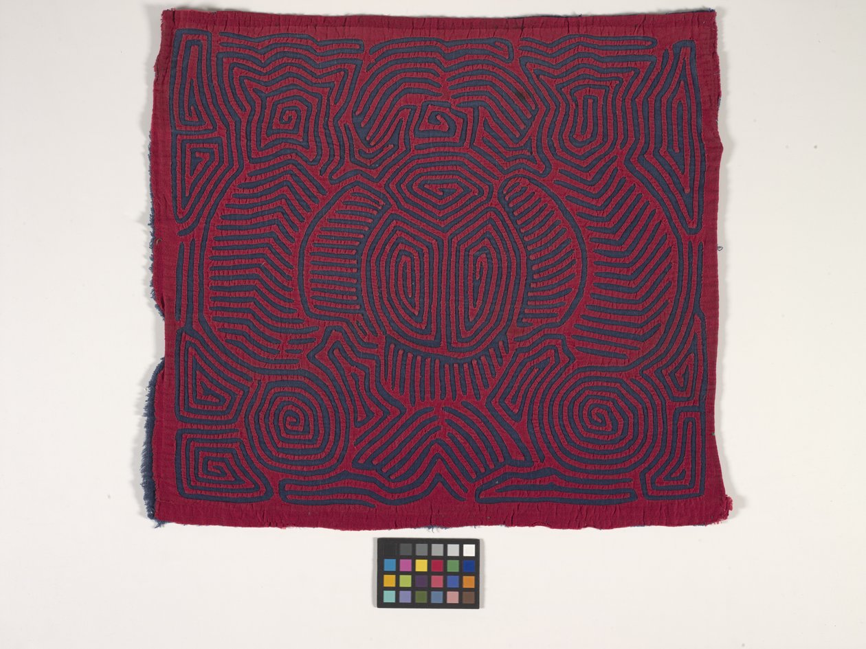 Skjortepanel (Mola) (bilde) av Kuna Indian Culture
