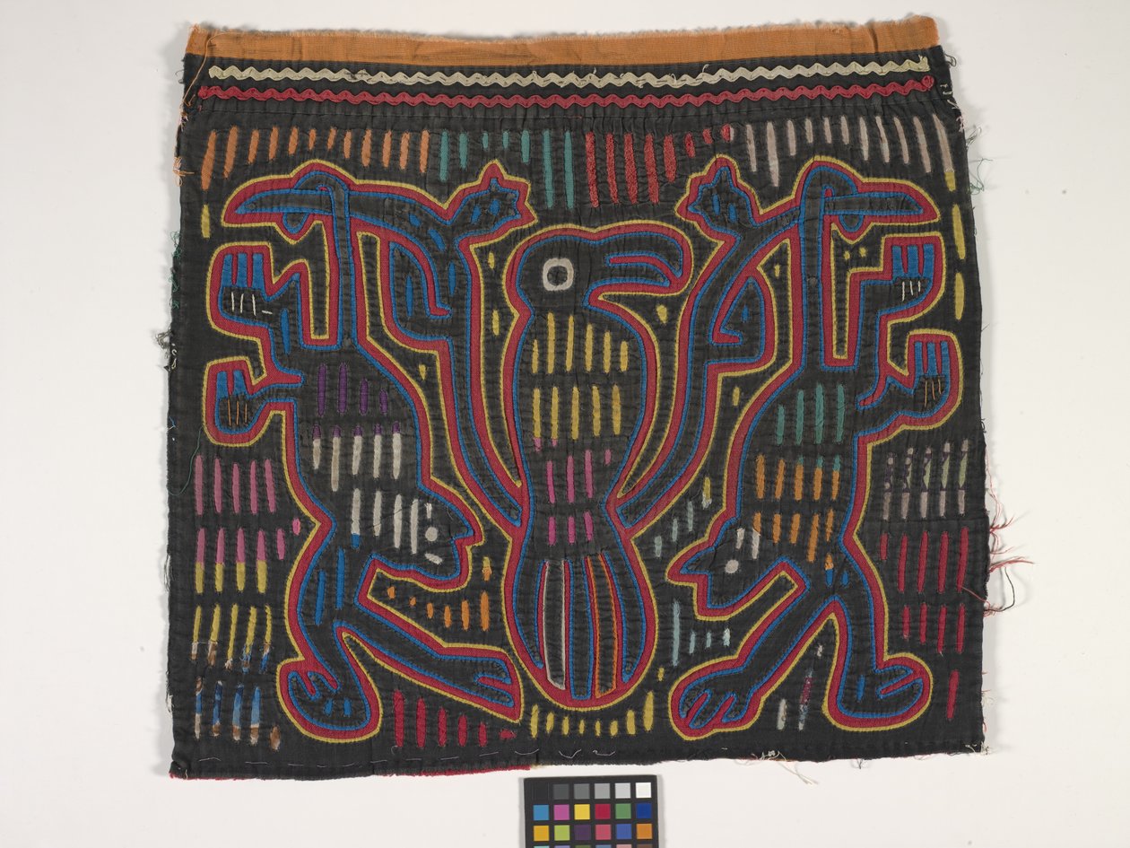 Skjortepanel (Mola) (bilde) av Kuna Indian Culture