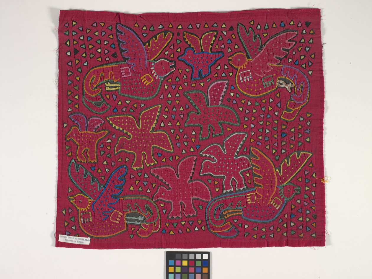 Skjortepanel (Mola) (bilde) av Kuna Indian Culture