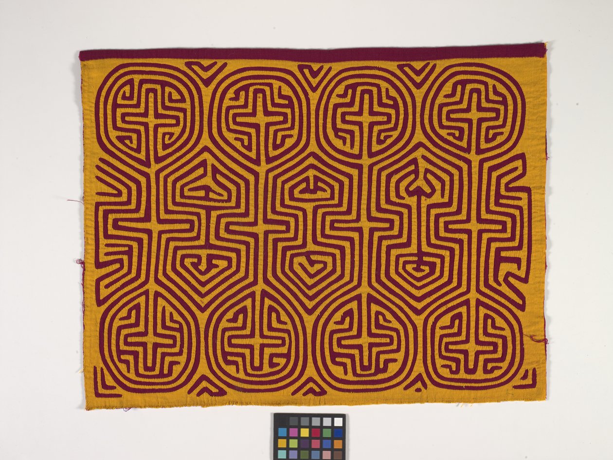 Skjortepanel (Mola) (bilde) av Kuna Indian Culture