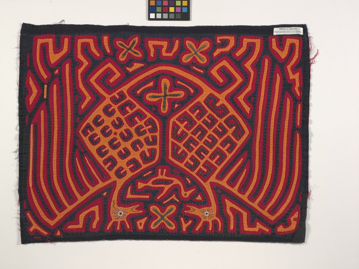 Skjortepanel (Mola) (bilde) av Kuna Indian Culture