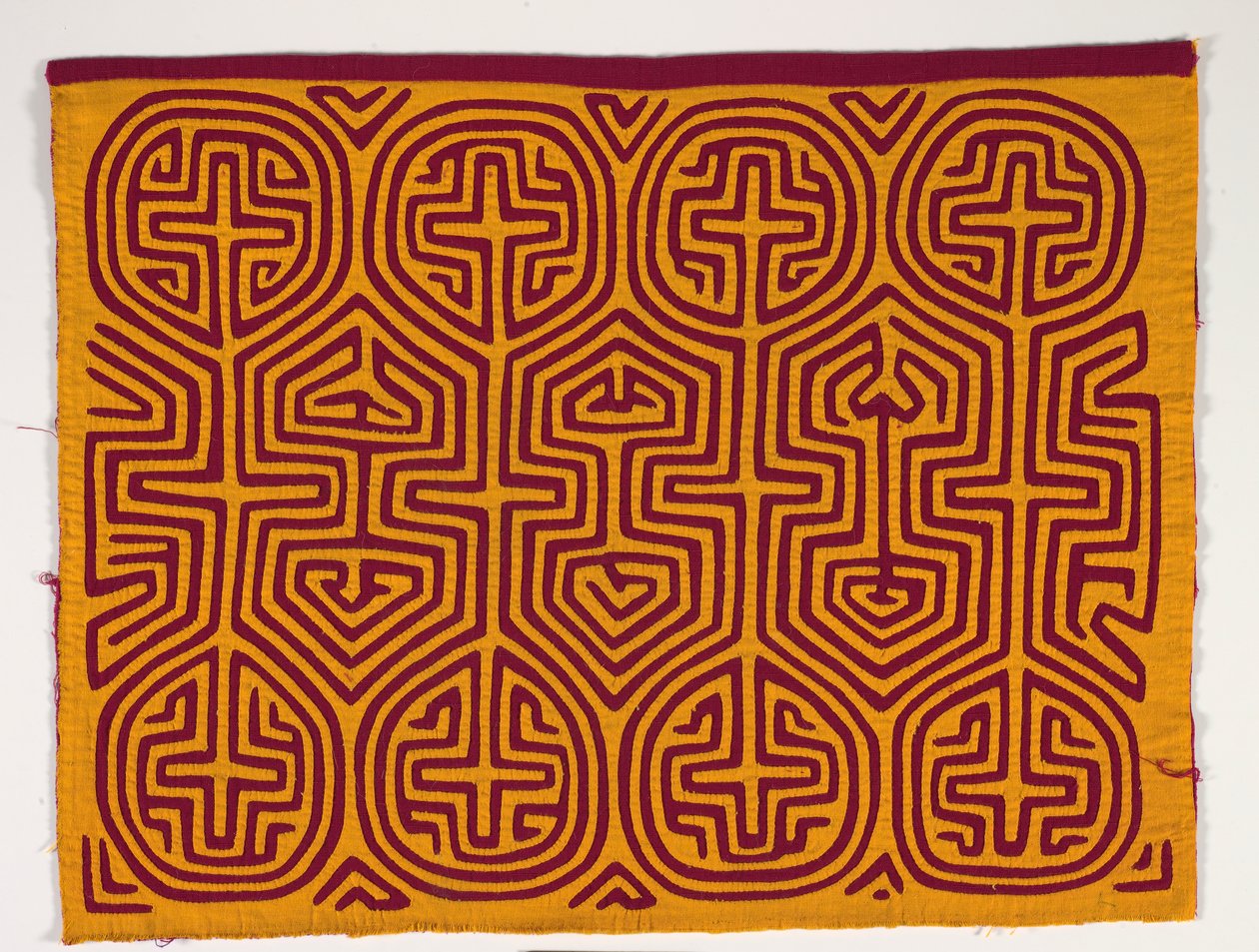 Skjortepanel (mola), ca. 1950 (påført bomull) av Kuna Indian Culture