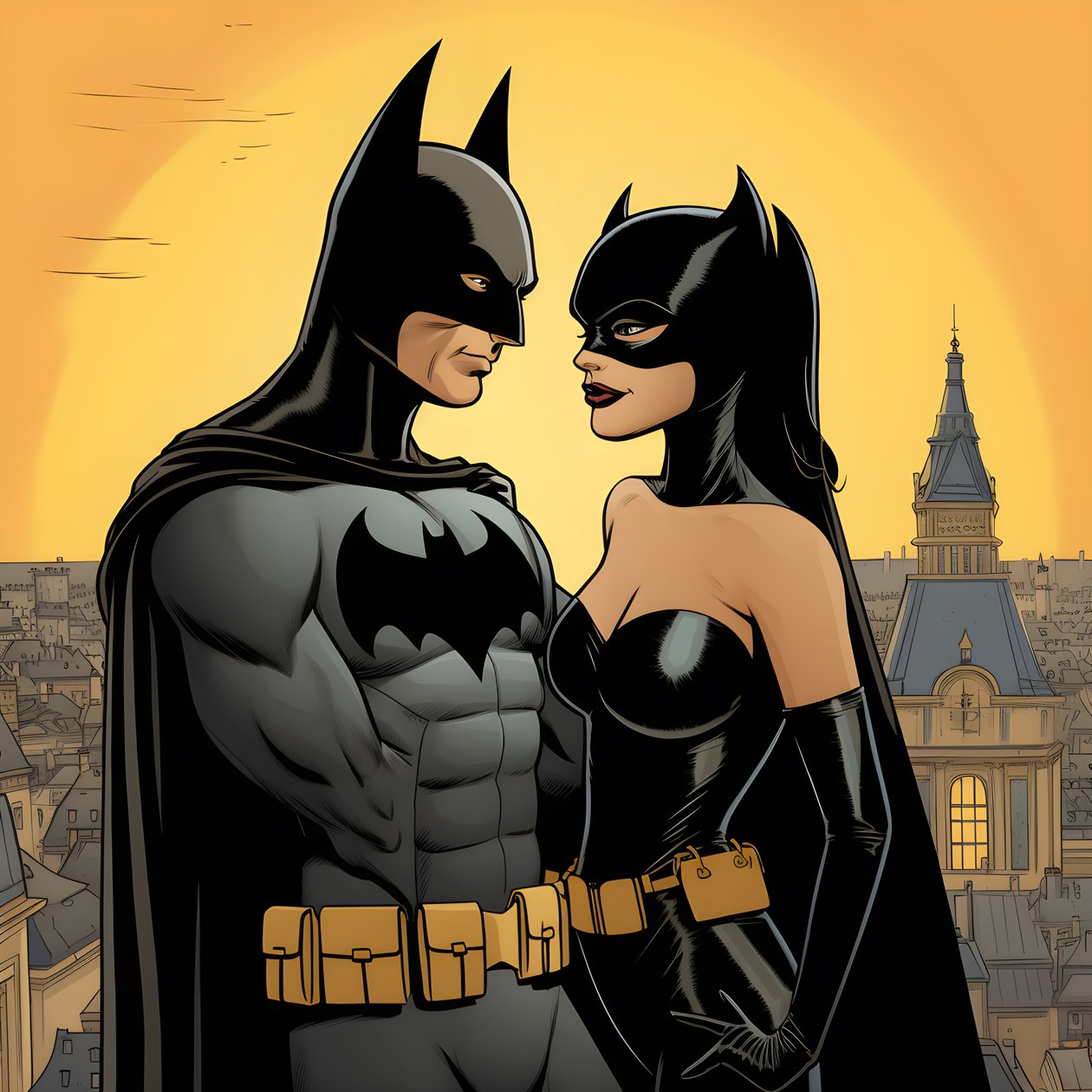 Batman og Catwoman 1 av Kurt Heppke