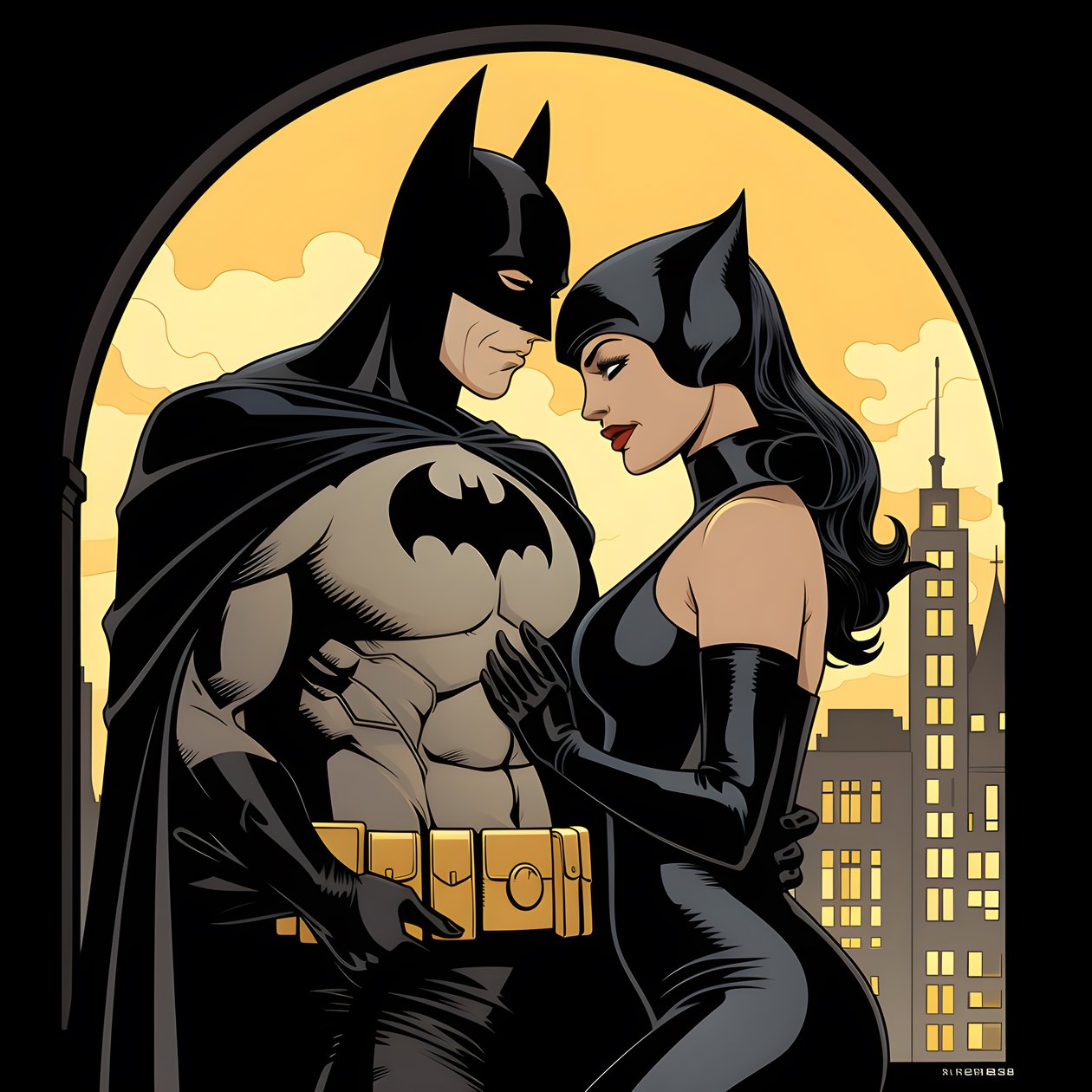 Batman og Catwoman 3 av Kurt Heppke