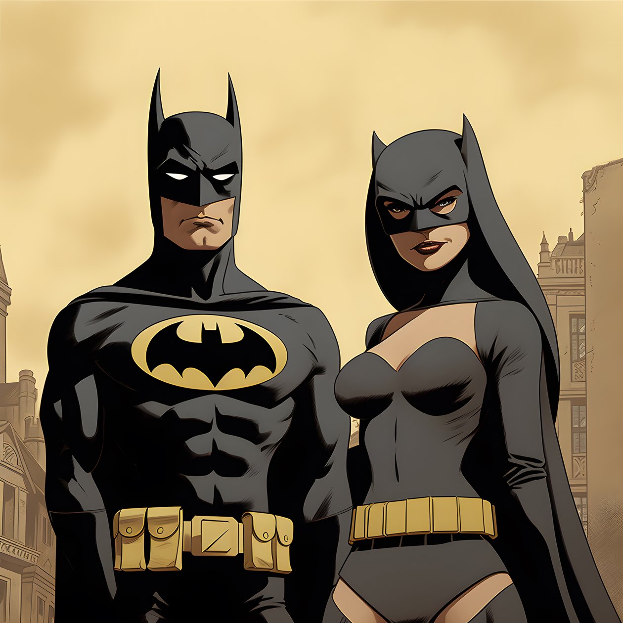 Batman og Catwoman 4 av Kurt Heppke