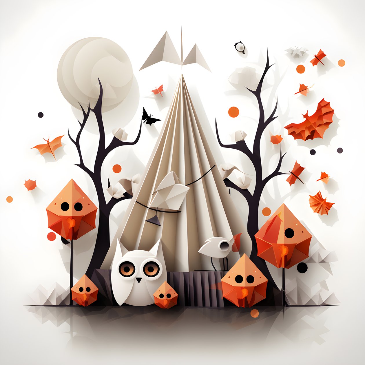 Gratulasjonskort for Halloween 2 av Kurt Heppke