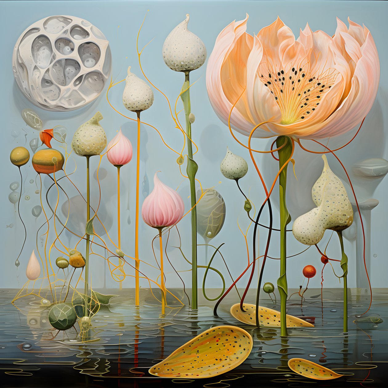 Lotusblomster sammen skudd 2 av Kurt Heppke