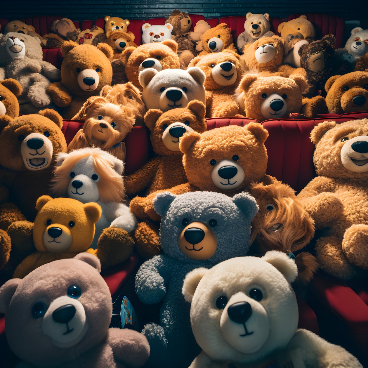 Millioner av teddybjørner på kino 4 av Kurt Heppke