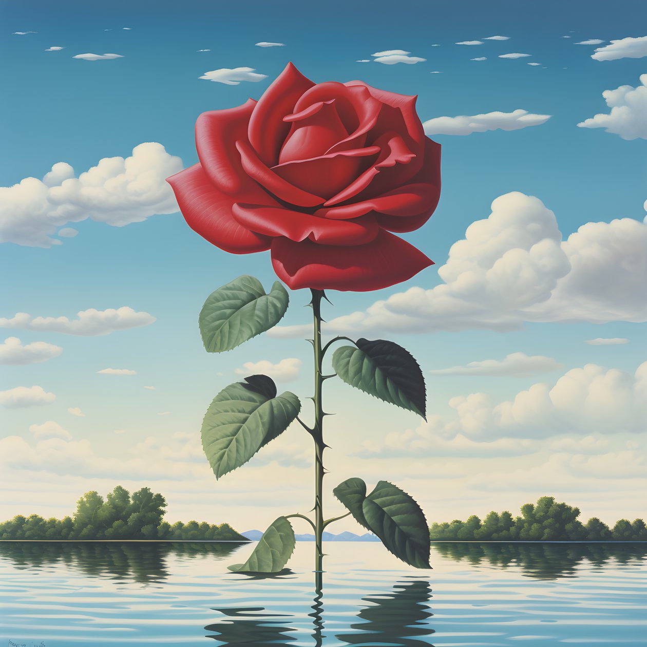 Rose 2 av Kurt Heppke