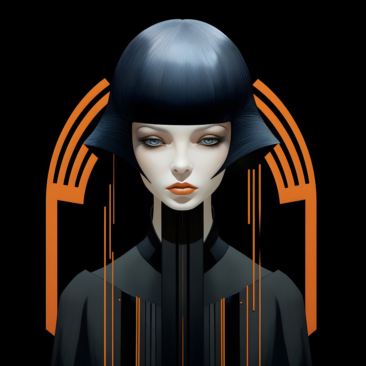Surrealistisk karakterdesign 1 av Kurt Heppke