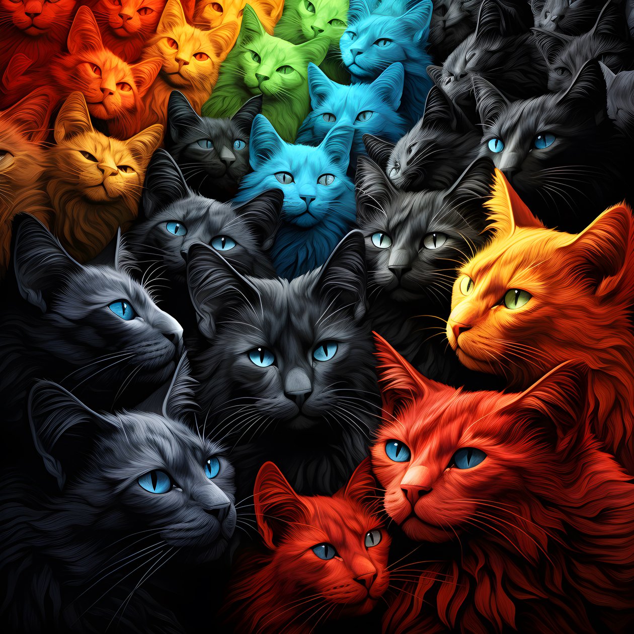 katten 1 av Kurt Heppke