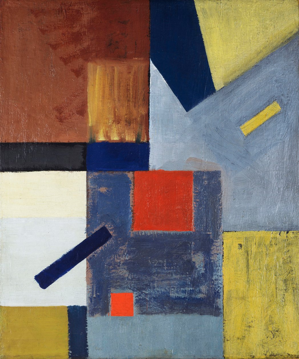 Abstrakt komposisjon; Abstrakt komposisjon, 1923-1924 av Kurt Schwitters