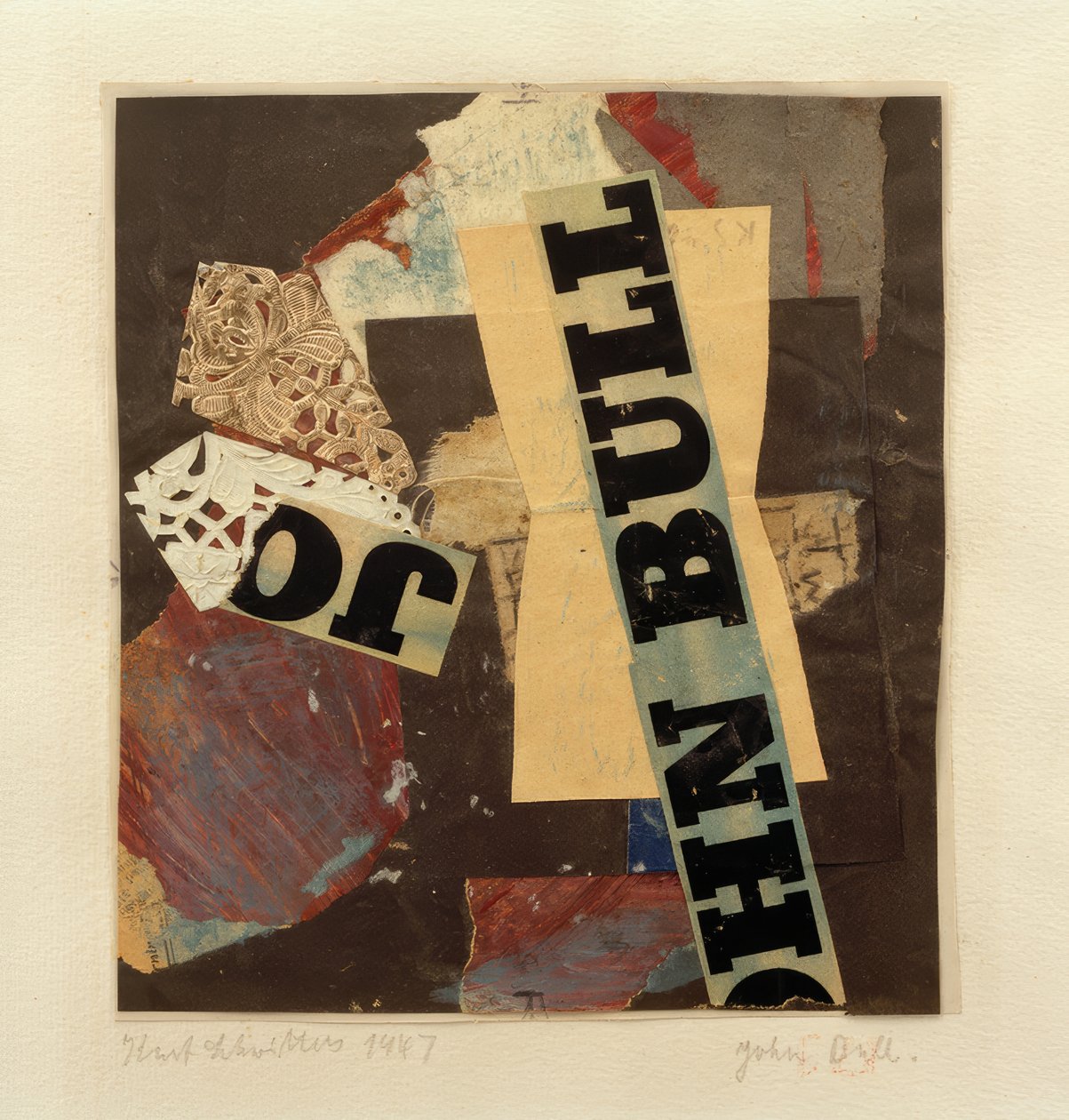C 21 John Bull av Kurt Schwitters