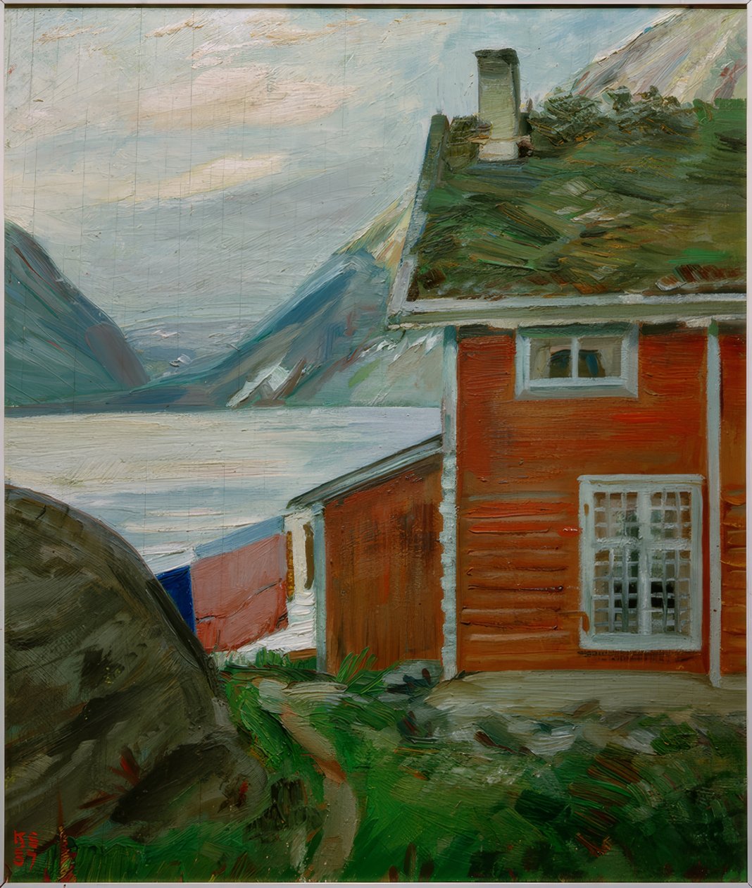 Dypt vann av Kurt Schwitters