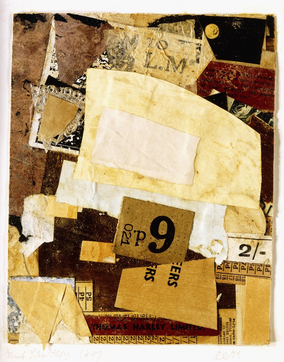 Først, 1947 av Kurt Schwitters