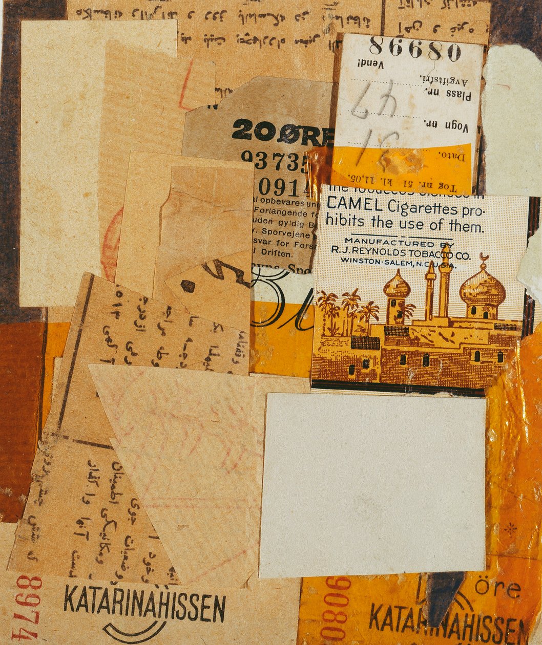 Katarinahissen, 1936 av Kurt Schwitters