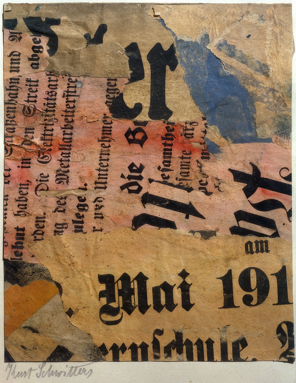mai 191 av Kurt Schwitters