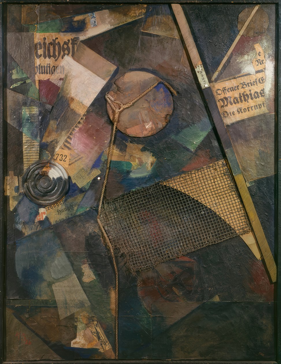 Merzbild 25 A. Konstellasjonen av Kurt Schwitters